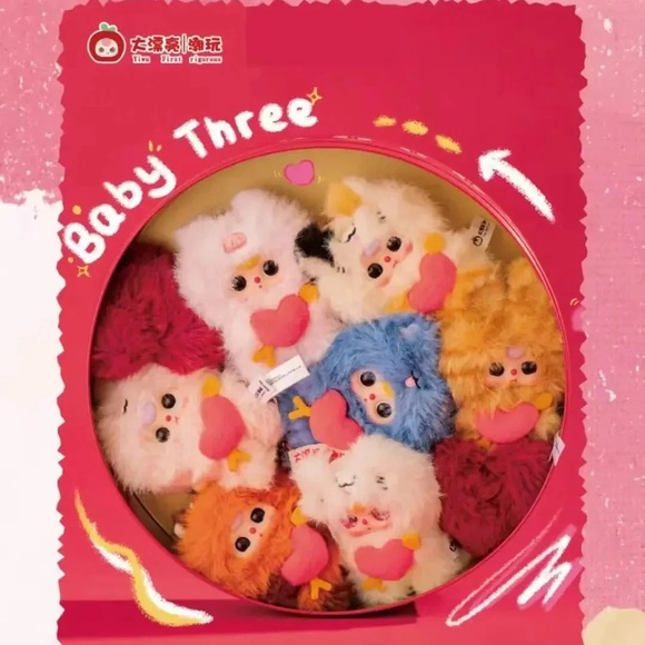 Baby Three Cupid Vinyl Plush Pendants Case - Picture 11 of 11